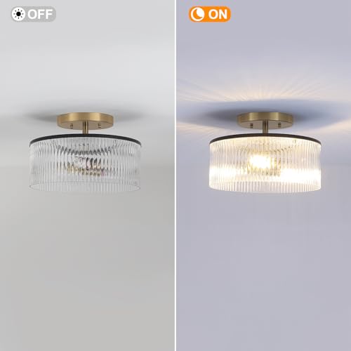 3 Light Glass Semi