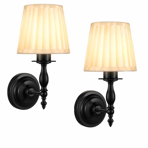 10000mAh Battery Operated Wall Sconce Set of 2 (2 Count)