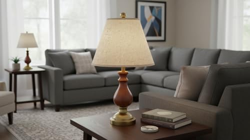 32291A Transitional Hardback Empire Shaped Spider Construction Lamp Shade in Flaxen