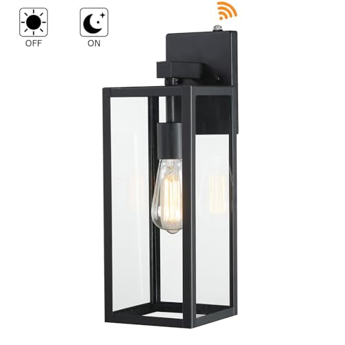 18 Inch Outdoor Wall Light Dusk to Dawn (2 Count)