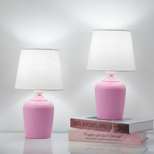 11.8’’ Small Table Lamps Set of 2 for Bedroom Kid’s Room (2 Count)