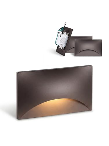 3 Pack 5CCT 120V LED Step Lights (3 Count)