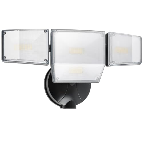 85W 10000LM Switch Controlled Outdoor Flood Lights (Black)
