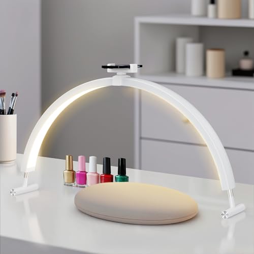 30'' Half Moon Nail Desk Lamp