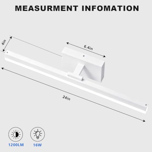 Modern Bathroom Vanity Light 24 inch