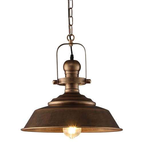 14.2" Farmhouse Pendant Light for Kitchen Island