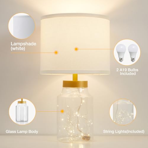 Fillable Table Lamp (2 Count)