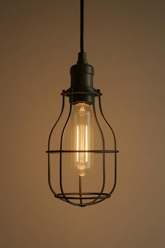 T10 LED Filament Bulb Dimmable 450 Lumen Soft White 3000K Light 4W = 40W T10 LED Edison Bulb