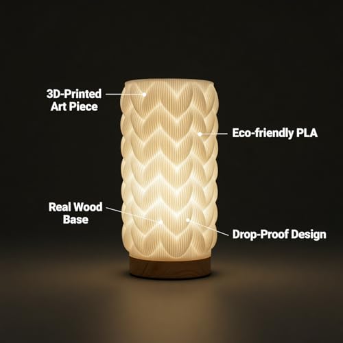 Small Bedside Lamp for Nightstand