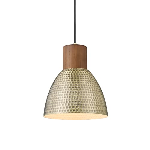 Vintage Hammered Pendant Light Fixture
