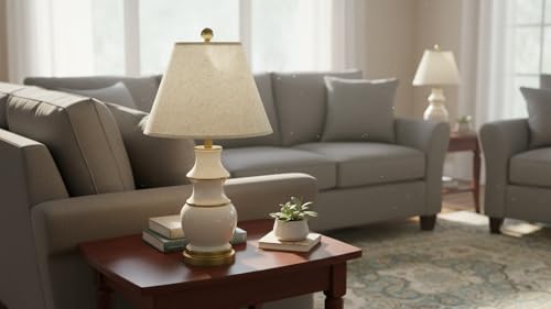 32291A Transitional Hardback Empire Shaped Spider Construction Lamp Shade in Flaxen