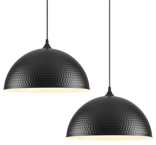 16 inch Hammered Dome Pendant Lights Kitchen Island