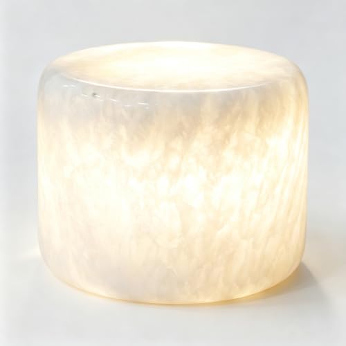 Natural Marble LED Desk Lamp Touch Control Rechargeable Dimmable