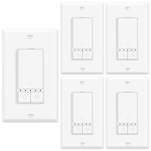 5 Pack Smart LED Dimmer Switch (5 Count)