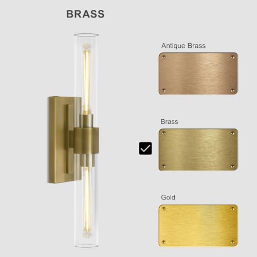 Brass Bathroom Vanity Light