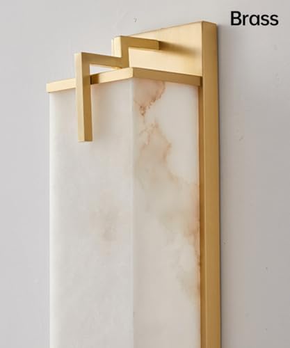 Modern Marble Wall Sconce Natural Alabaster Sconce