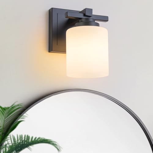 Modern Bathroom Light Fixtures Over Mirror