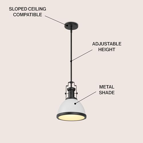 Homer Industrial Dome Pendant 10"