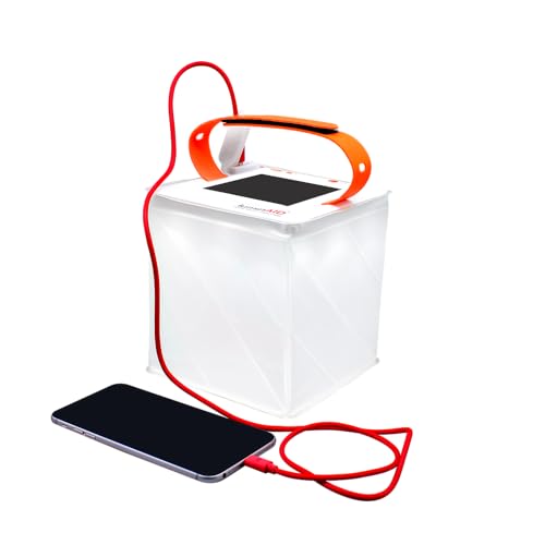 Max 2-in-1 Inflatable Solar LED Camping Lantern & Phone Charger