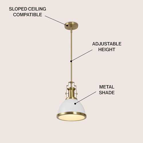 Homer Industrial Dome Pendant 10"