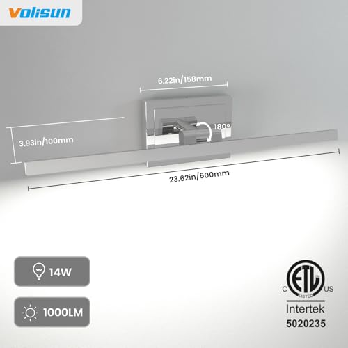 Modern Bathroom Vanity Light 24 inch