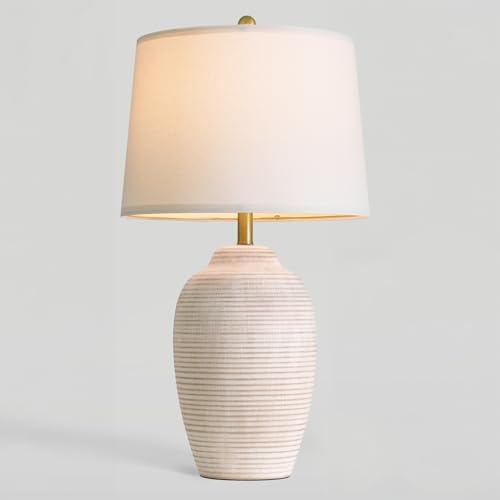 29.5" Tall Vintage Ceramic Table Lamp with 5FT Cord