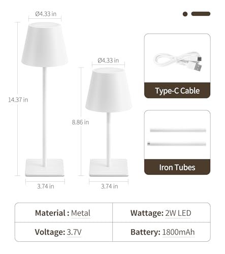 Cordless Table Lamp