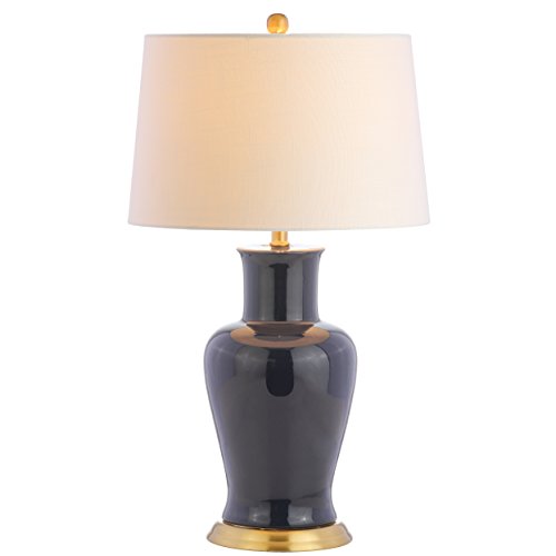 Julian Classic Ceramic Urn Metal LED Table Lamp 29"