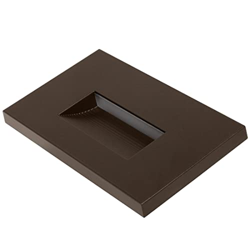 Horizontal LED Step Light Oil Rubbed Bronze (2 Count)