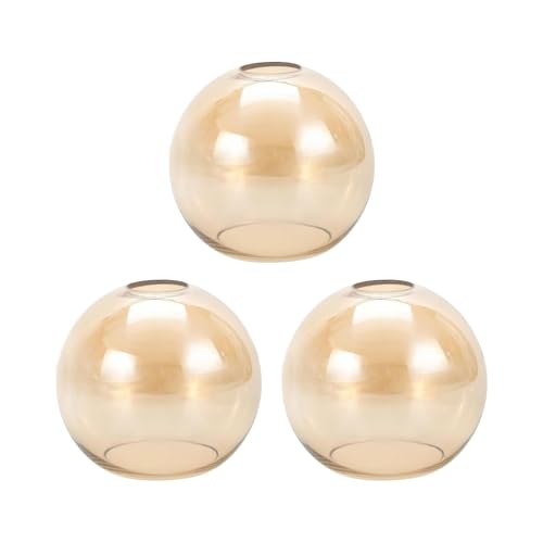 3 Pack Globe Glass Shade (3 Count)