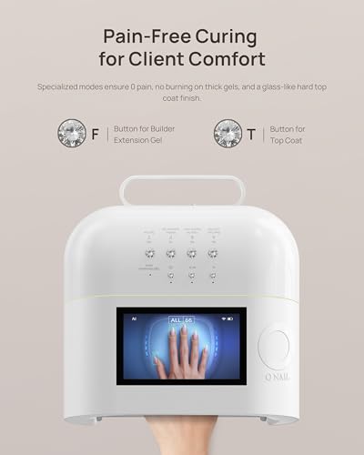 AI UV LED Nail Lamp for Gel Nails