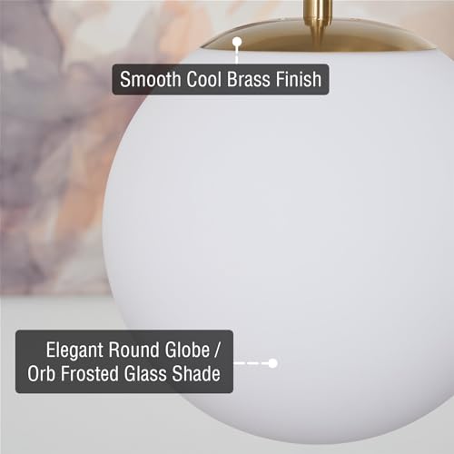 Ceres 14" Modern Globe Pendant Light for Kitchen Island