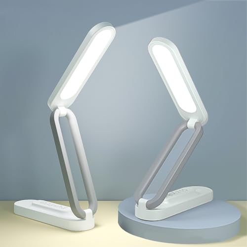 LED Desk Lamp for Office Home & Battery Operated Lamp Rechargeable Lamp Foldable & Portable Light