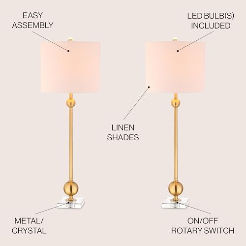 Hollis 34.75" Metal Sputnik Table Lamp (2 Count)