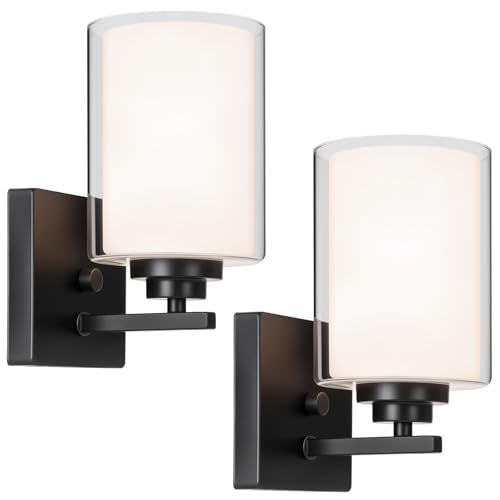 Set of 2 Wall Sconces for Bathroom (2 Count)