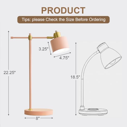 22.2" Modern Desk Lamp