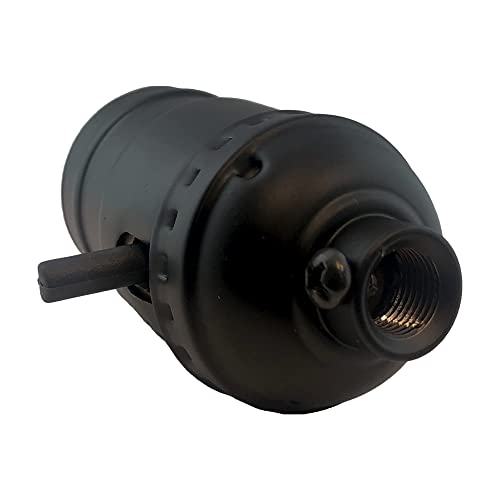 Push Through Lamp Socket for Incandescent or LED Bulbs (2 Count)