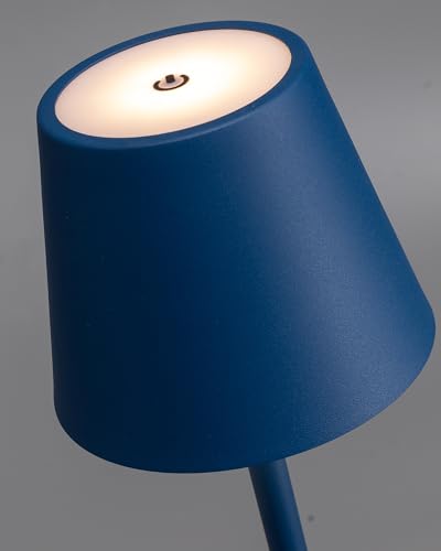 2 Pack Cordless Blue Table Lamps (2 Count)
