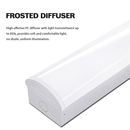 110W LED Linear Strip Lights 8FT LED Shop Lights (4 Count)