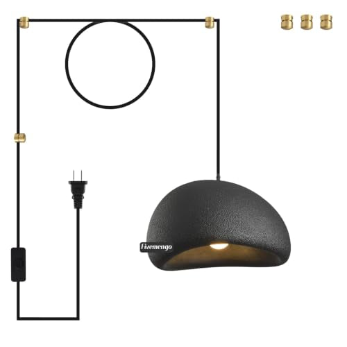 11.8in Plug in Chandelier