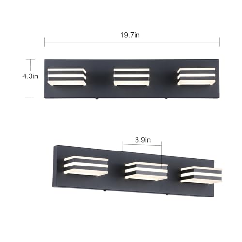 Black Vanity Lights for Bathroom Light Fixtures