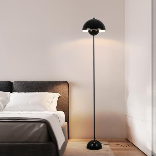 Mid Century Modern Metal Bud Floor Lamp for Home and Office