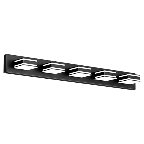 Black Vanity Light Fixtures 40.5inch 5 (5 Count)