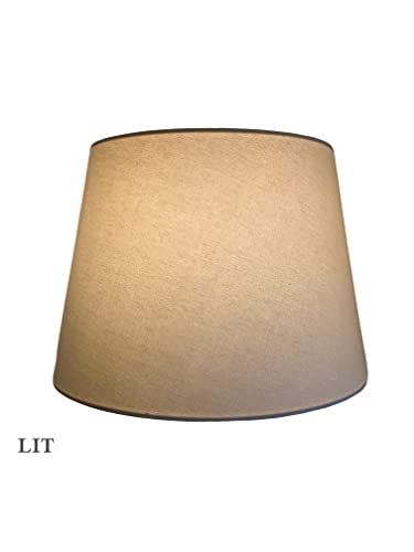 Tapered Shallow Drum Hardback Shade (2 Count)