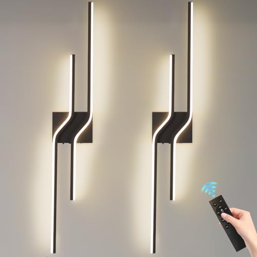 Battery Operated Wall Sconces Set of Two (2 Count)