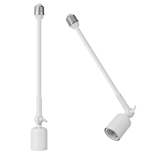 2 Pack E26 Light Socket Extender