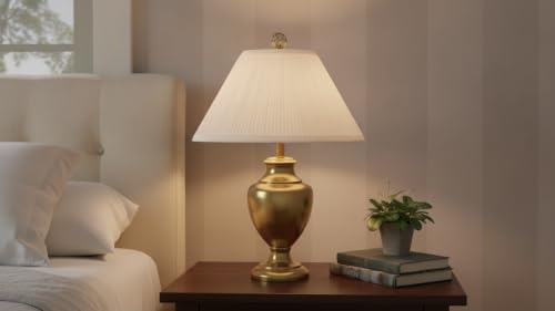 33133 Mushroom Pleated Traditional Spider Lamp Shade