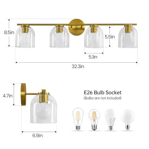 Bathroom Vanity Light Fixtures
