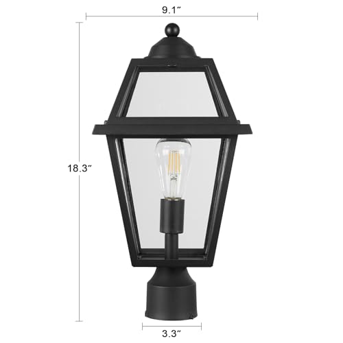 Large Outdoor Post Light Fixture