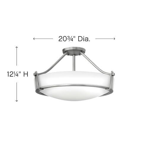 Hathaway Transitional Four Light Semi